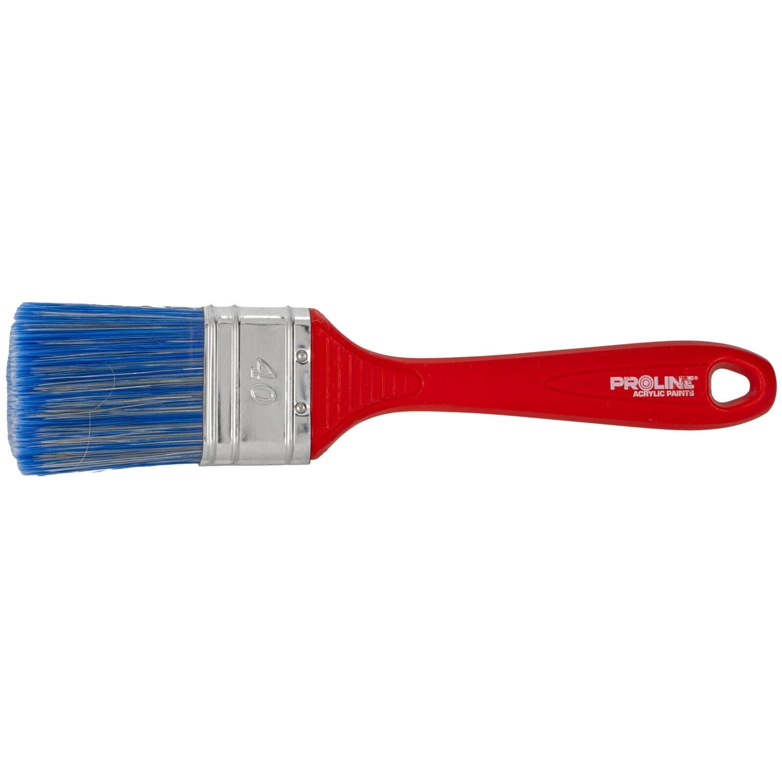 Proline Pędzel płaski standard 40mm, plastičen ročaj, akril