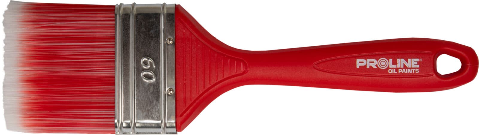 Proline Pędzel płaski standard 30mm, plastičen ročaj, oljne barve