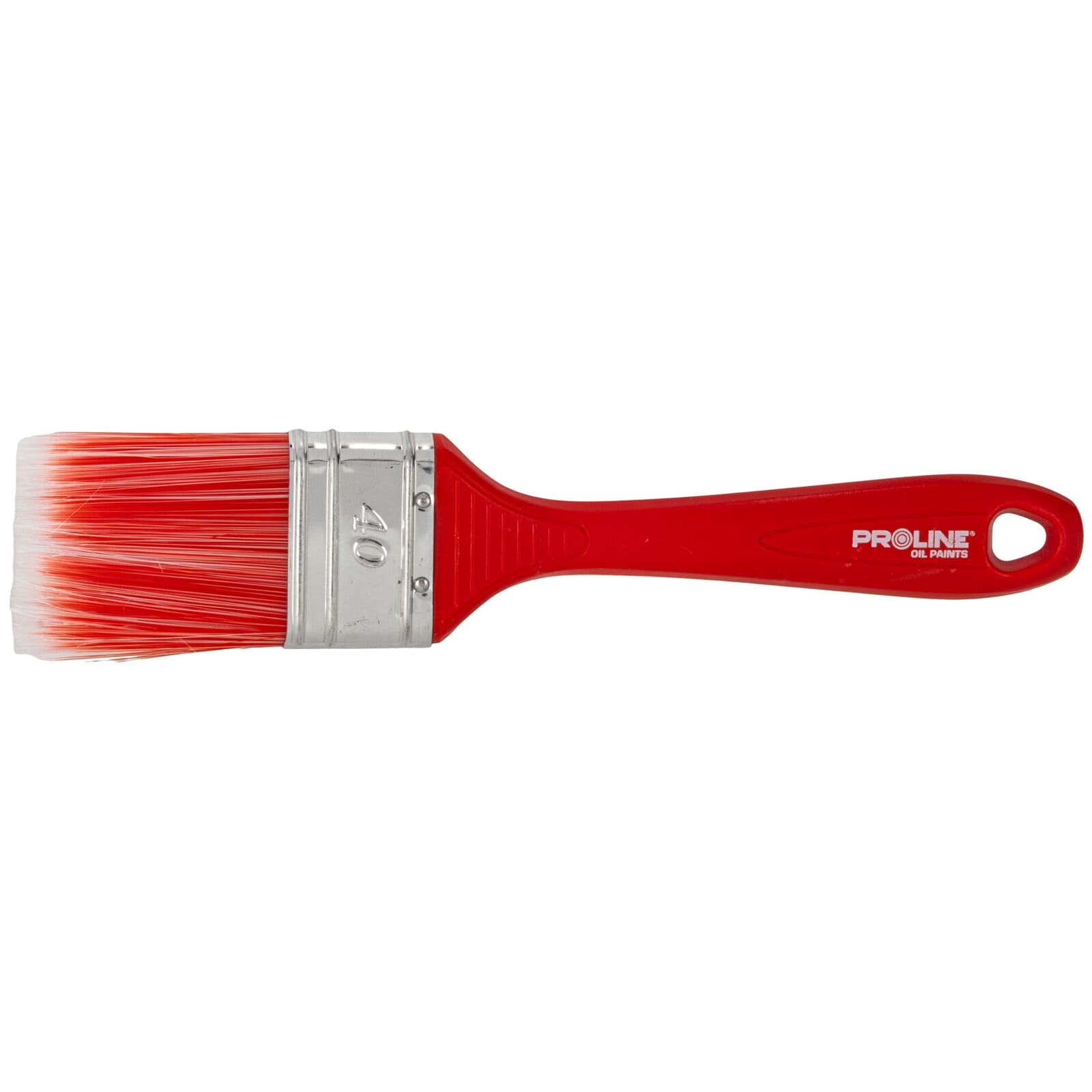 Proline Pędzel płaski standard 40mm, plastičen ročaj, oljne barve