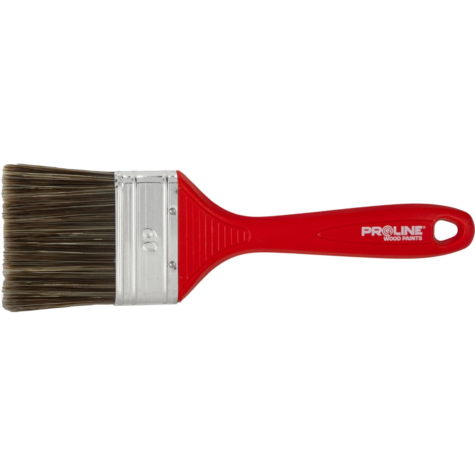 Proline Pędzel płaski standard 60mm, plastičen ročaj, za les
