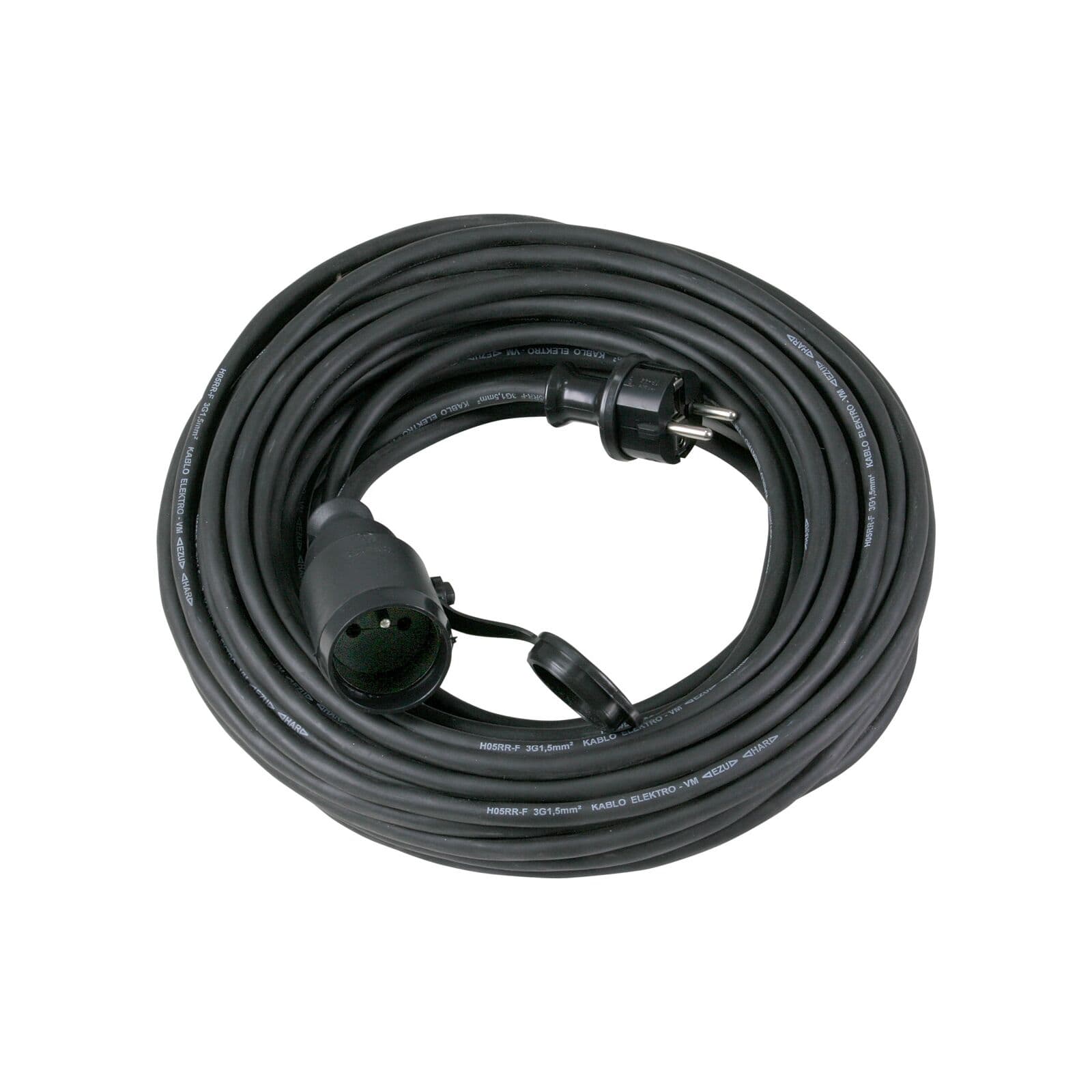 Podaljšek POLSKA RR PS-170G, IP44, 3x1.5mm, 40m, 1 vtičnica