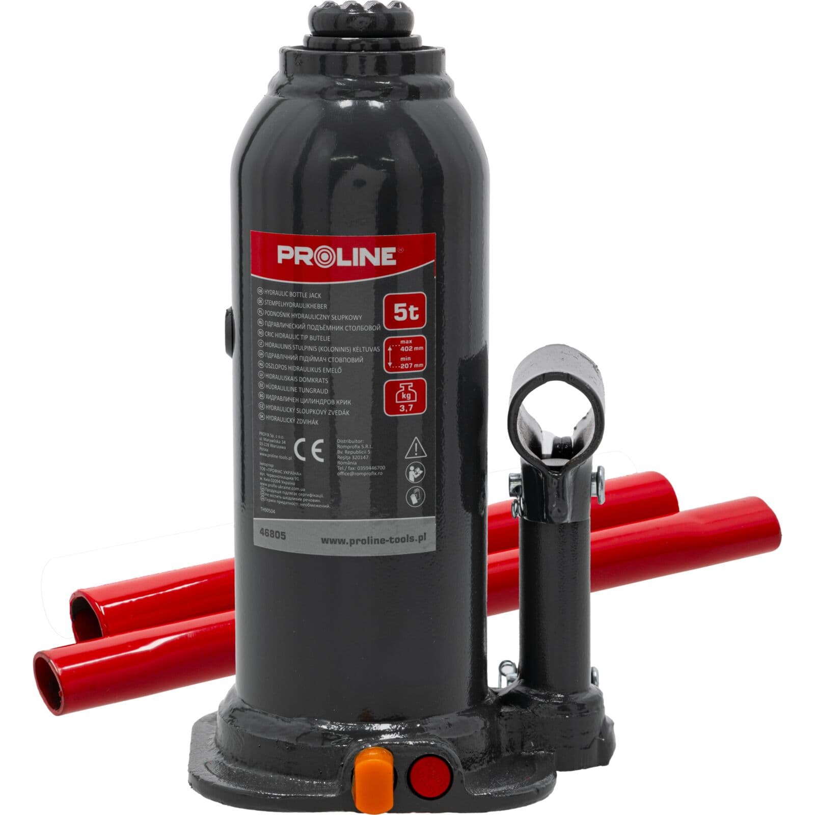 Hidravlični dvigalko Proline 5T, 207-402mm, CE oznaka