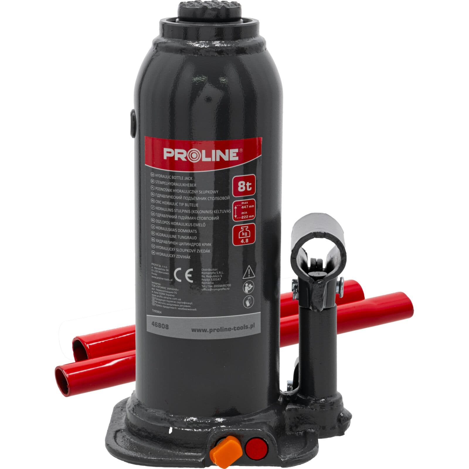 Hidravlični dvigalko Proline 8T, 222-447mm, CE oznaka