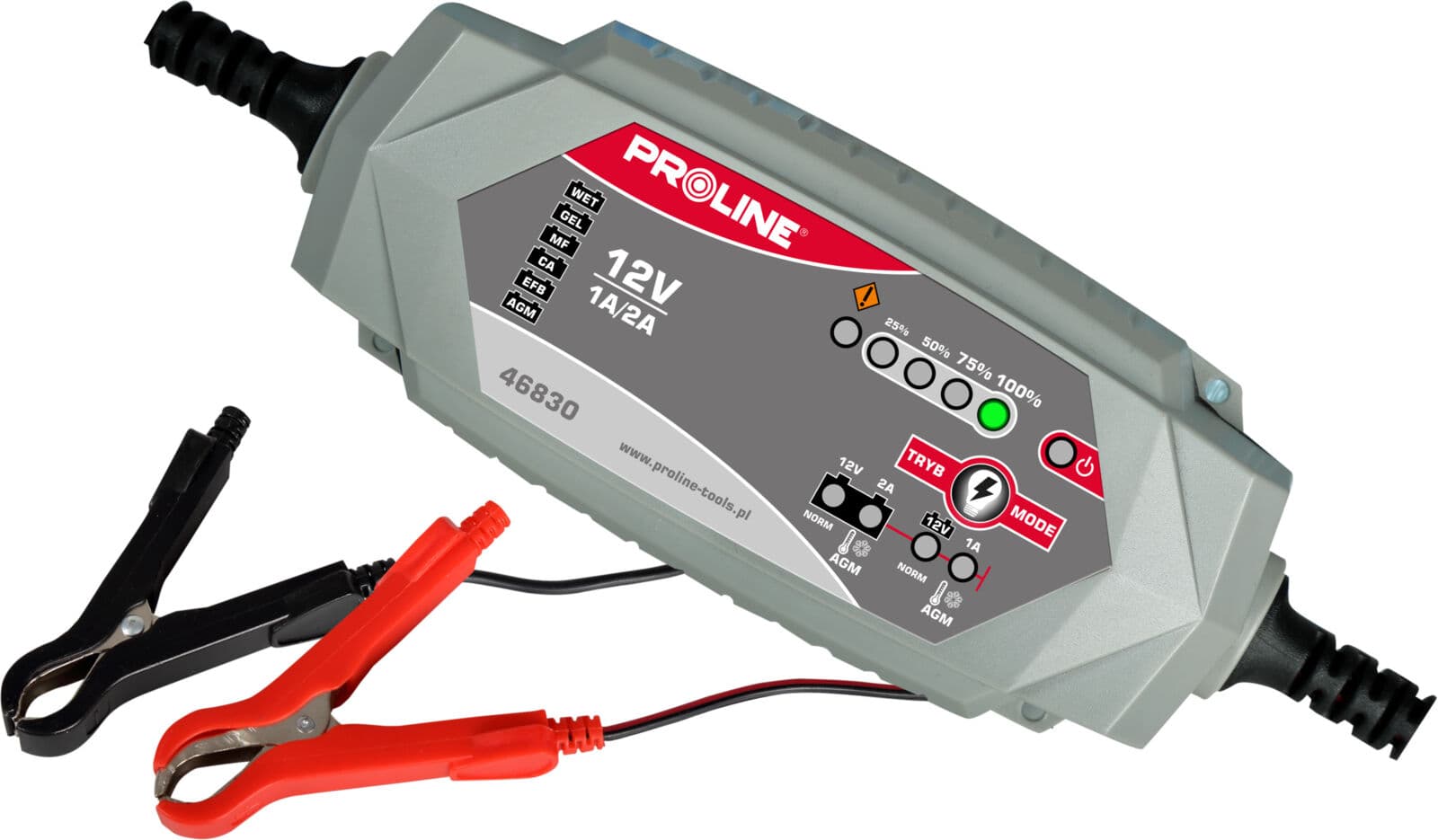 Inverterski polnilnik Proline 6V/12V, 2A