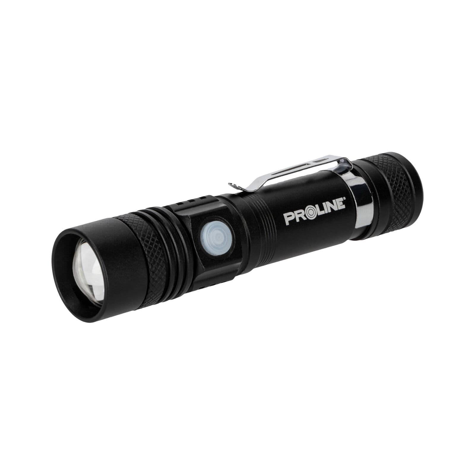Alu. svetilka Proline USB-C, 260 lm, zoom, 3 načini