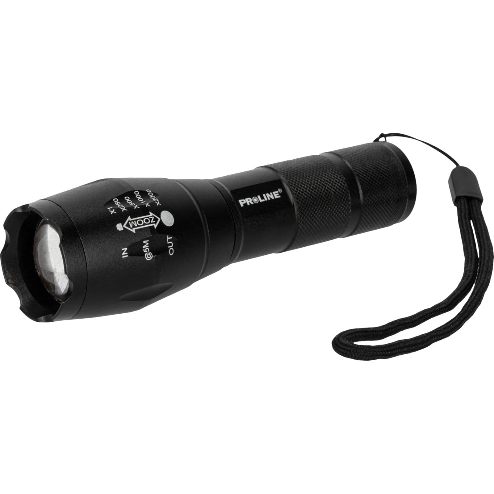 Alu. svetilka Proline 200 lm, 3xAAA, zoom, 5 načinov