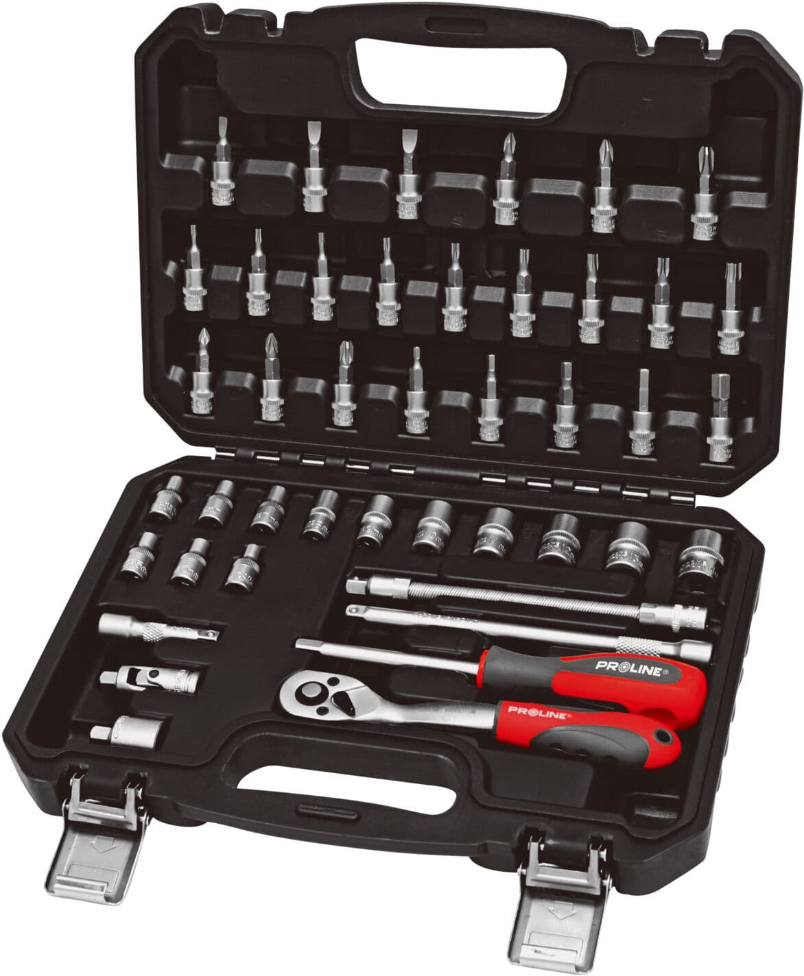 Set nastavkov in bitov Proline 43 kosov (1/4") CRV