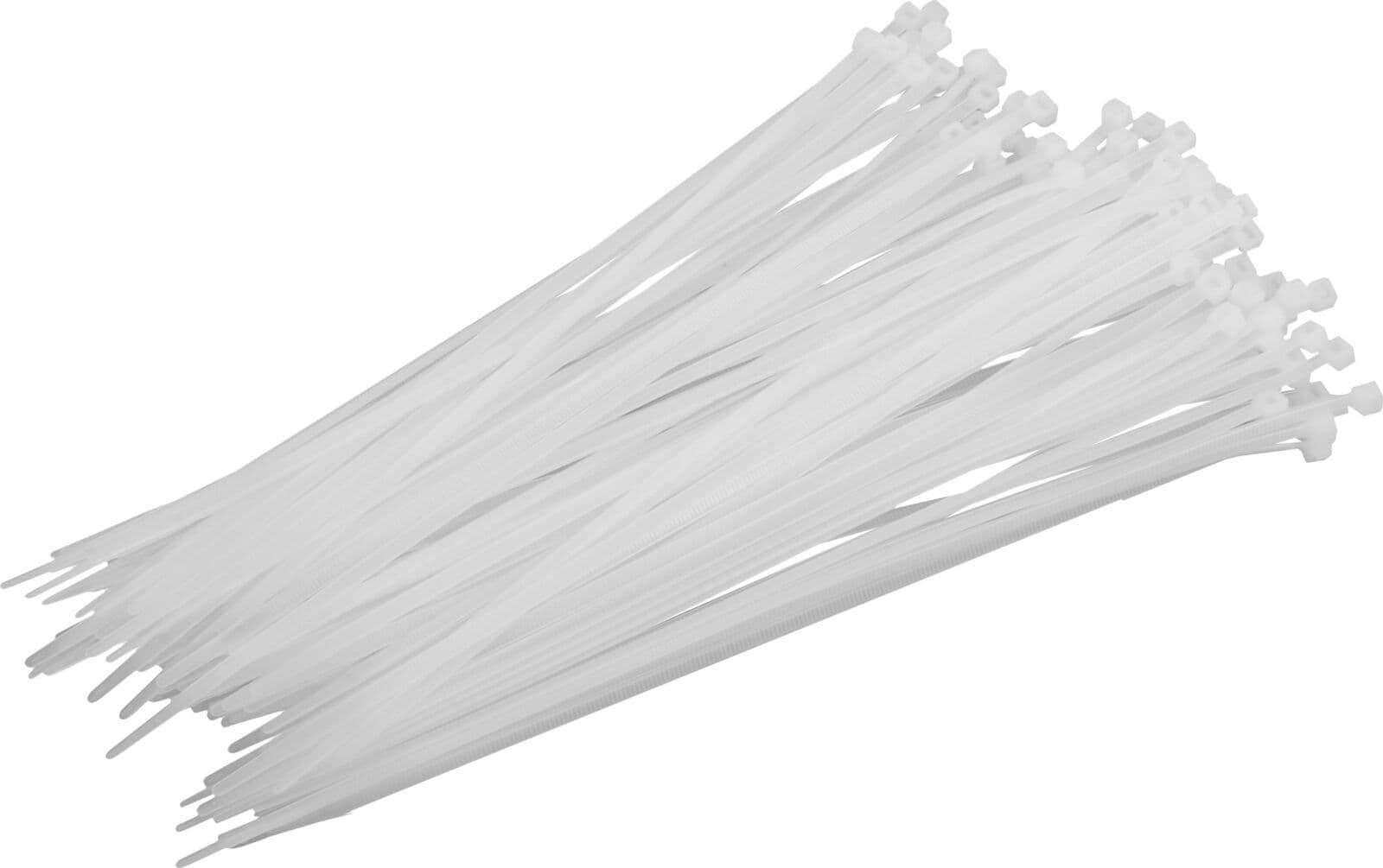 Nylon kabelske vezice, bele, 3.6x300mm, 100 kos, Proline