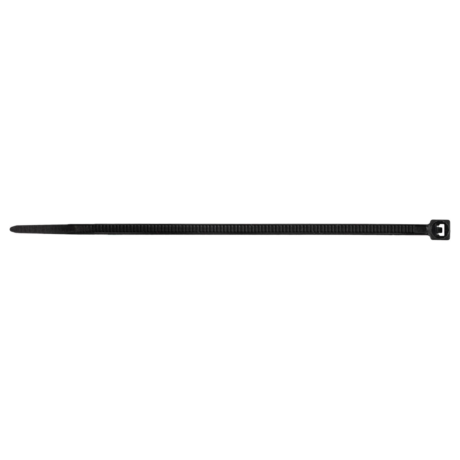 Kabelske vezice, črne, 2.5mm x 100mm, 100 kos, Mega