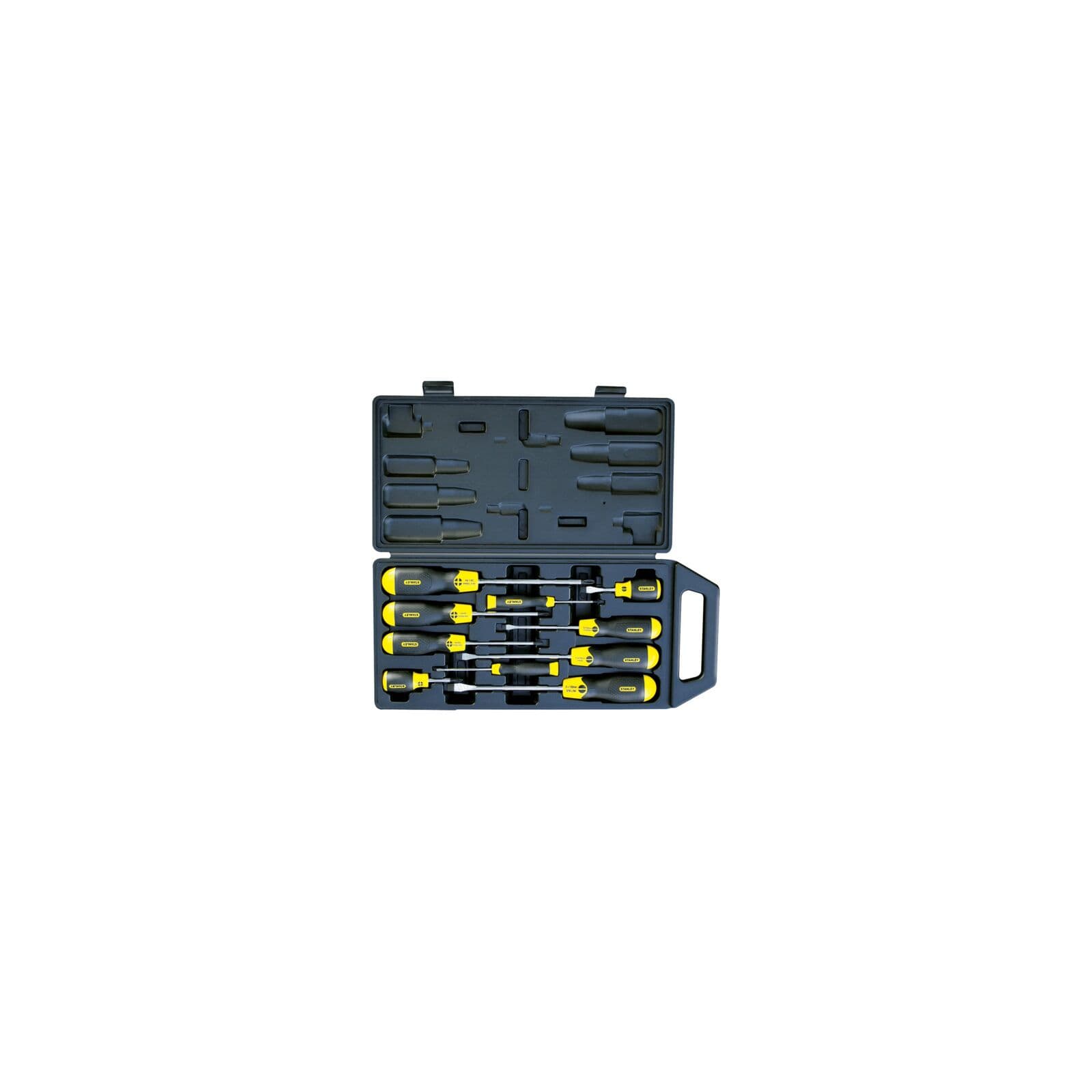 Stanley komplet izvijačev Cushion Grip, 10 kosov (ravni + PZ)