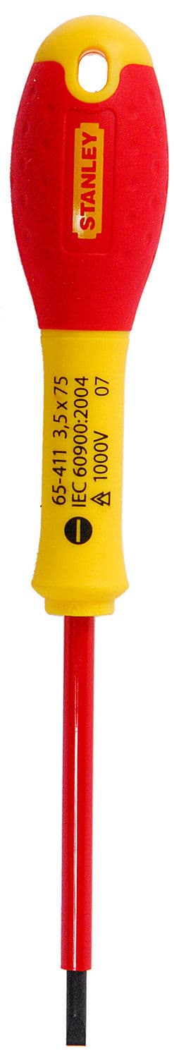 Stanley Fatmax VDE ravni izvijač, 3,5 x 75 mm