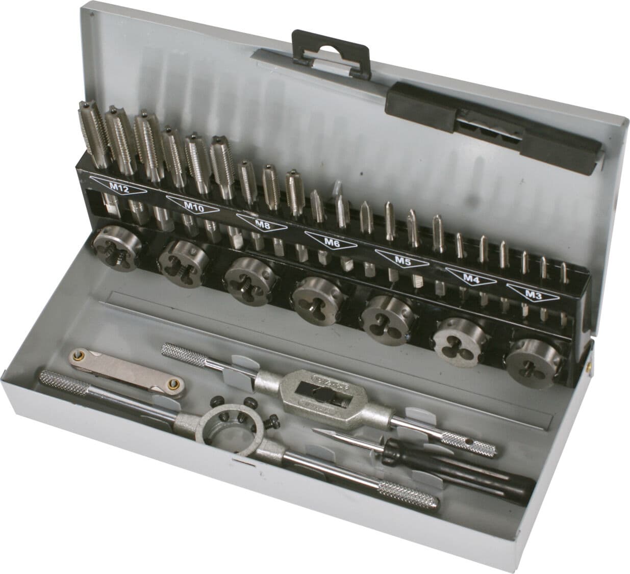 Set navojnih svedrov in matic 32 kos Proline