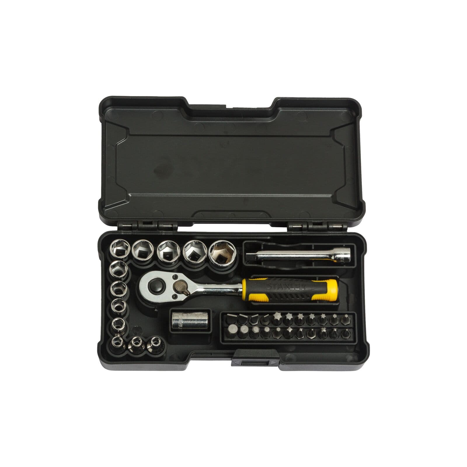 Stanley Komplet 37-delni nasadk 1/4"