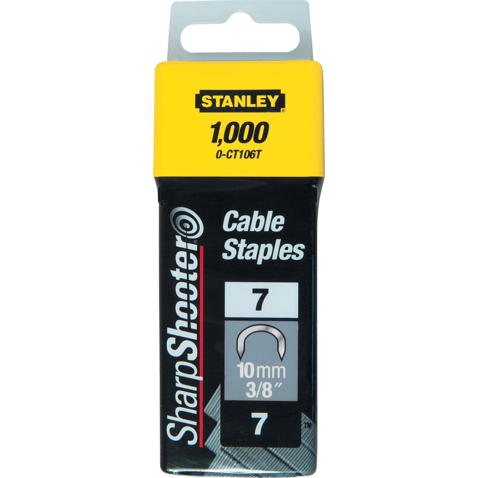 Stanley sponke za kable, 12mm, tip 7, 1000 kos