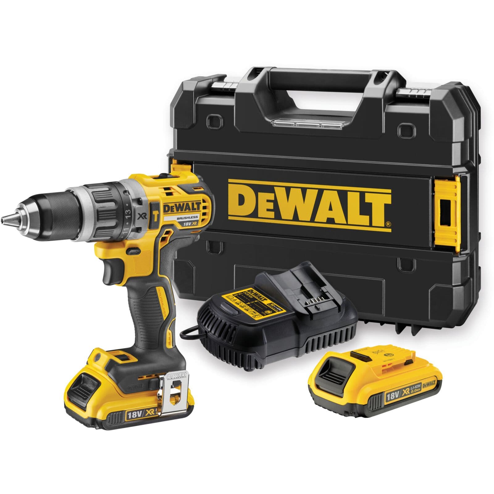 Akumulatorski vrtalnik/vijačnik DeWalt 18V, 2x5.0Ah, kovček