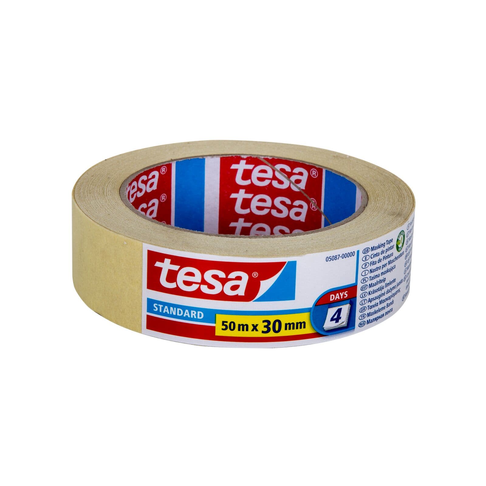 Tesa maskirni trak, 50 m x 30 mm, 4 dni