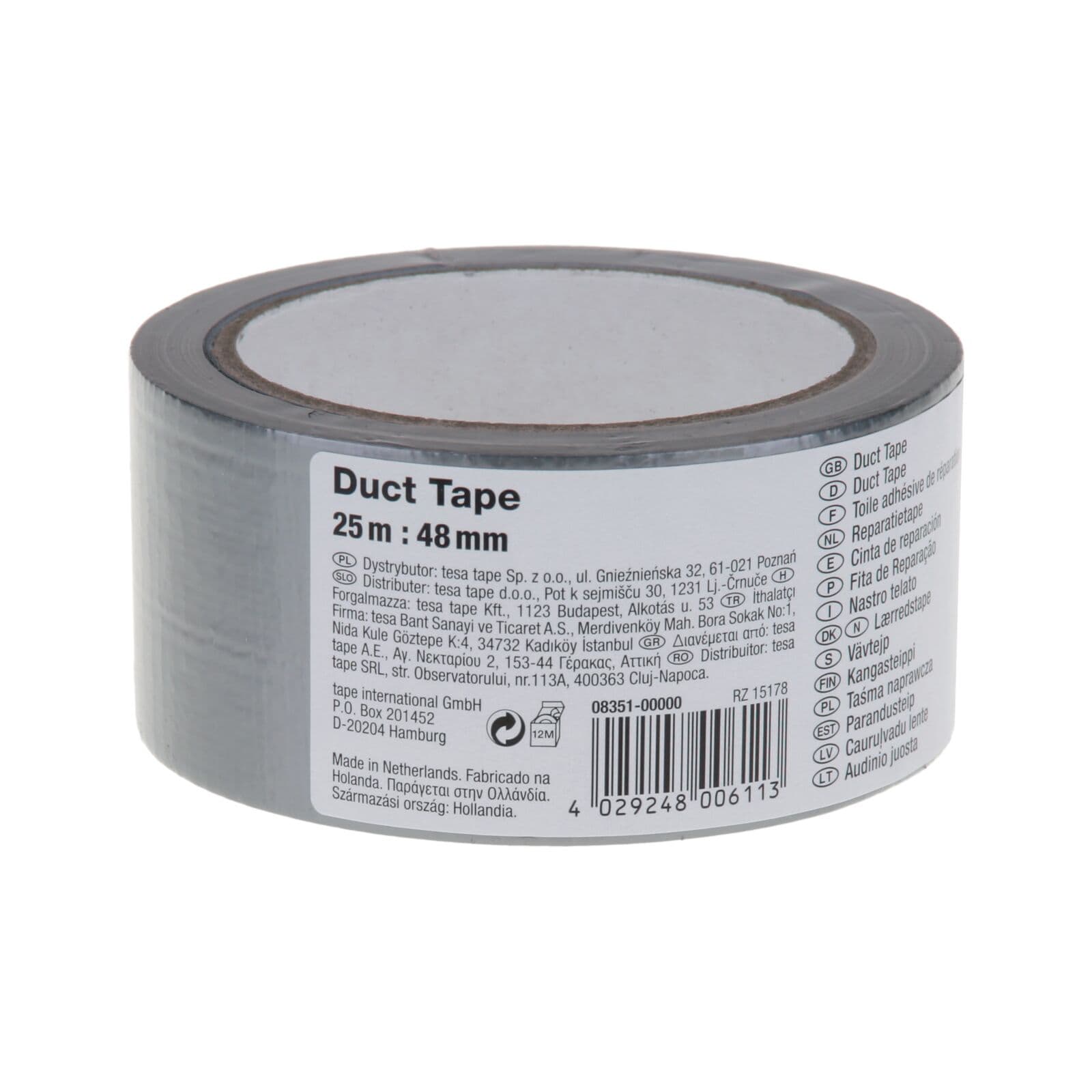 Tesa srebrni popravljalni trak, 25 m x 48 mm