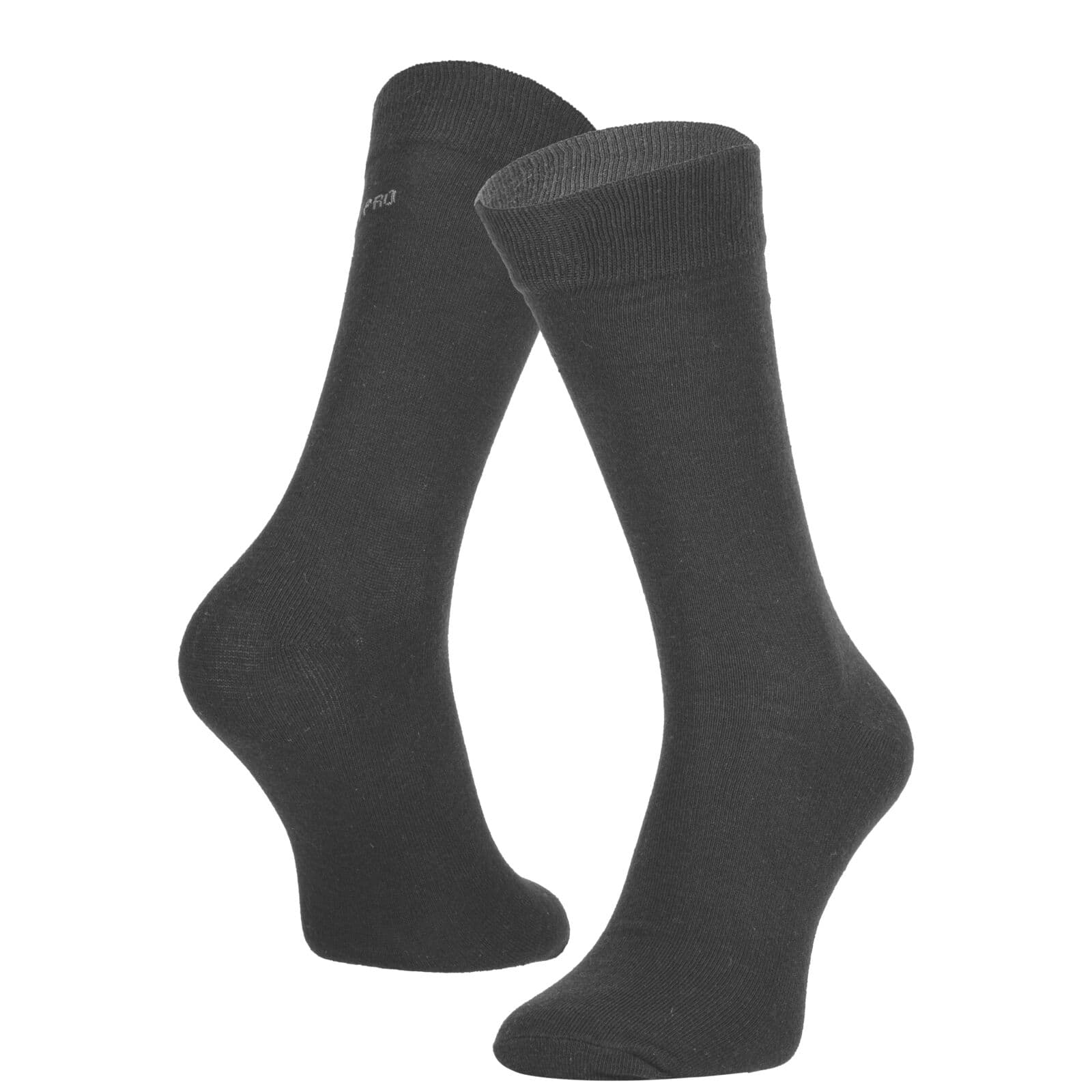 Delovni nogavici Lahti Pro, črne, tanke, 3 pari, vel. 39-42