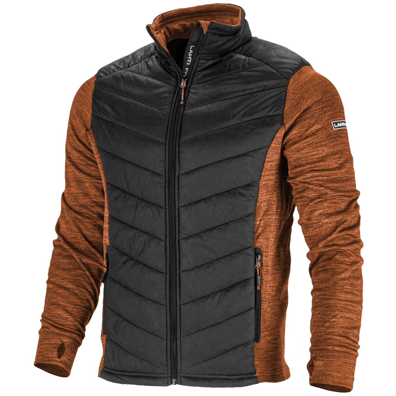 Lahti Pro podložena jopa, rjavo-črna, vel. 3XL