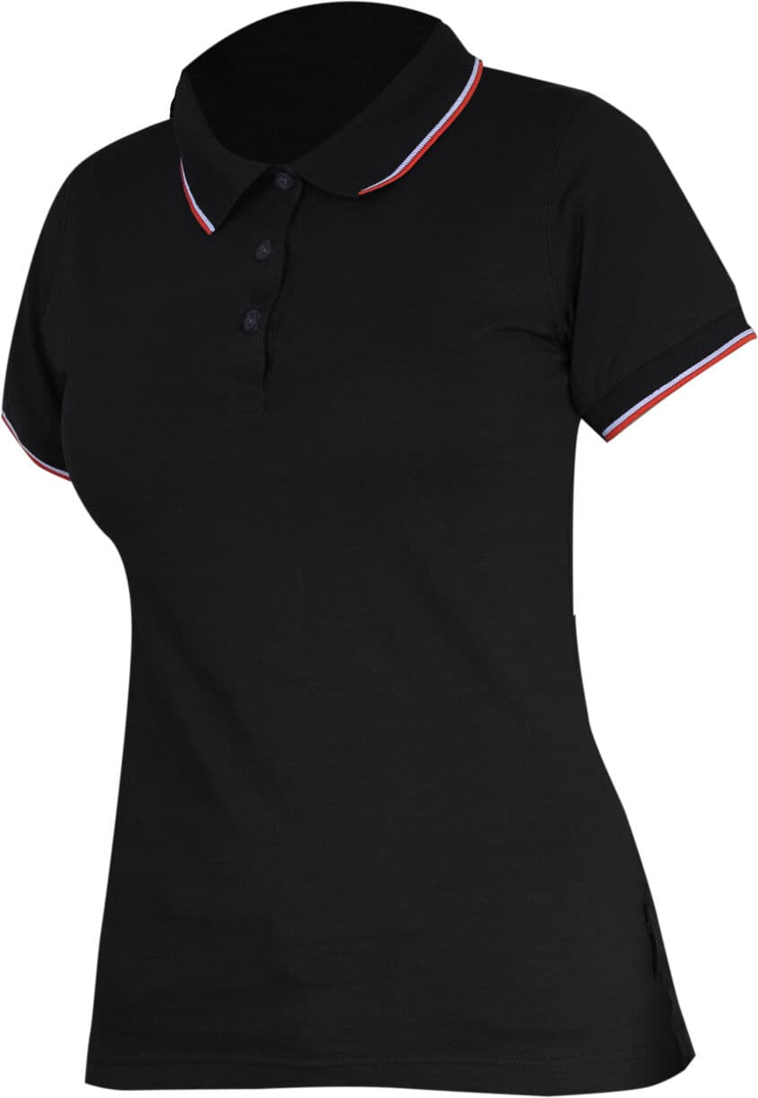 Ženska polo majica Lahti Pro, črna, 190g/m2, 3XL