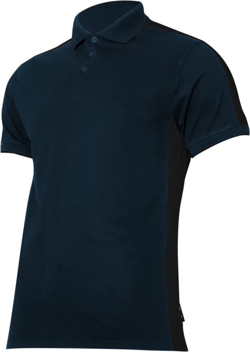 Polo majica Lahti Pro, temno modro-črna, 190g/m2, XL