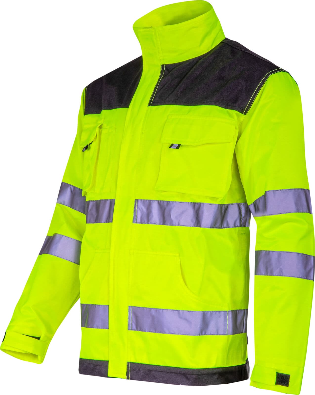 Delovna bluza Lahti Pro, črno-rumena, velikost M