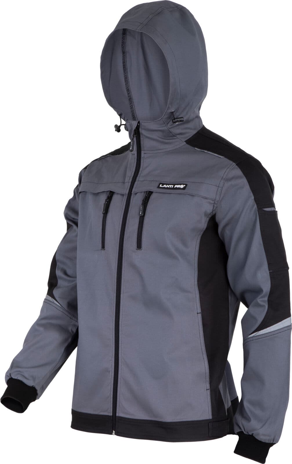 Delovna bluza Lahti Pro, siva/črna, L
