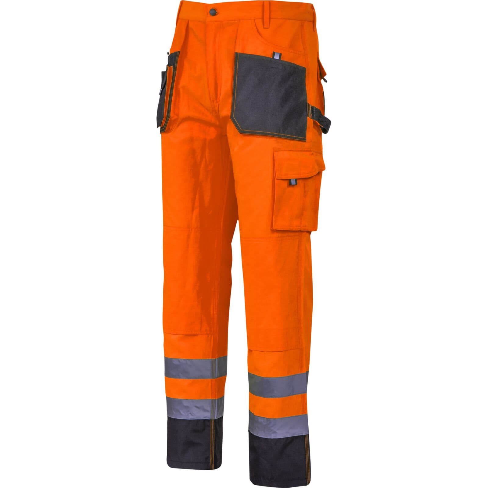 Lahti Pro Signalne hlače, črno-oranžne, "2XL", EN ISO 20471