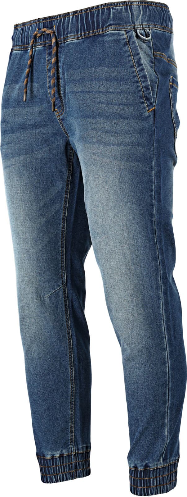 Moške jogger jeans hlače Lahti Pro, modre, velikost M