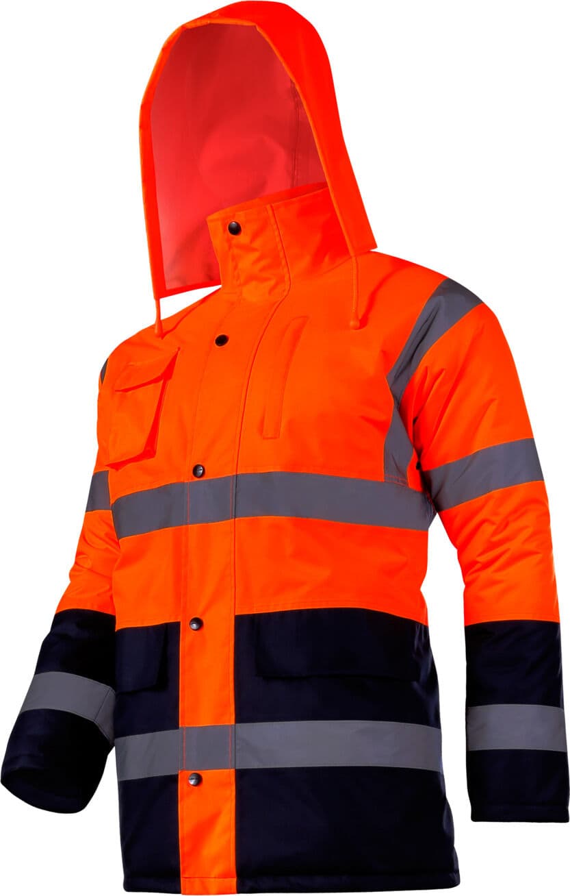 Ociepljena varnostna jakna Lahti Pro, oranžna, 3XL