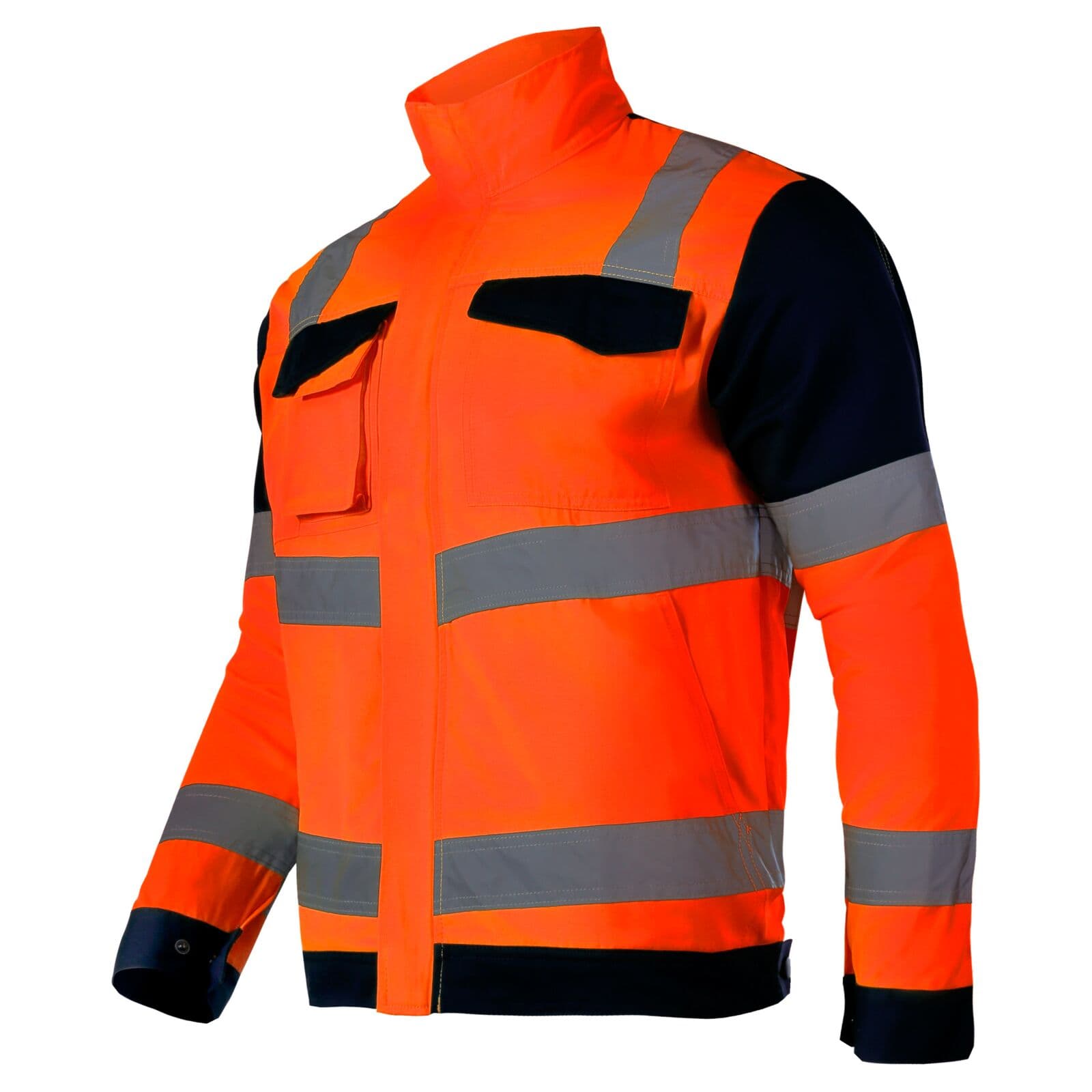 Premium varnostna jakna Lahti Pro, oranžna, 3XL
