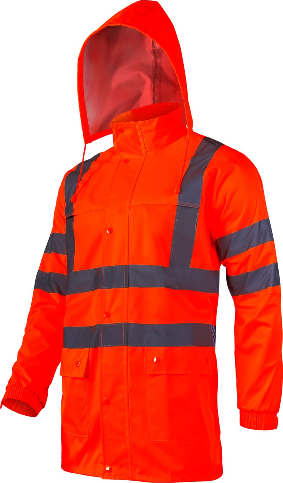 Protiprašna varnostna jakna Lahti Pro, oranžna, M