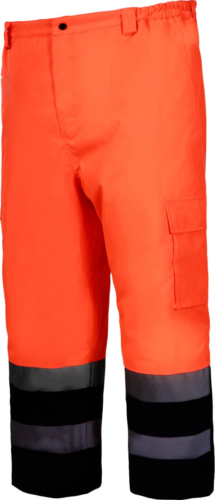 Lahti Pro Delovne in zaščitne hlače, oranžne, XL