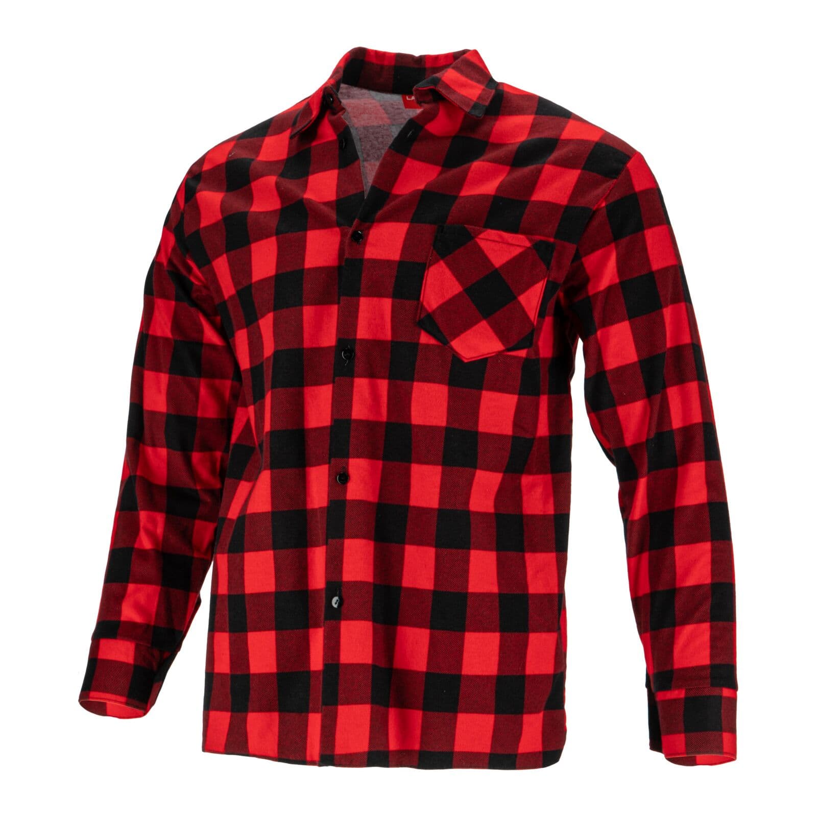 Lahti Pro Flanelna srajca s karo vzorcem, rdeča, XL