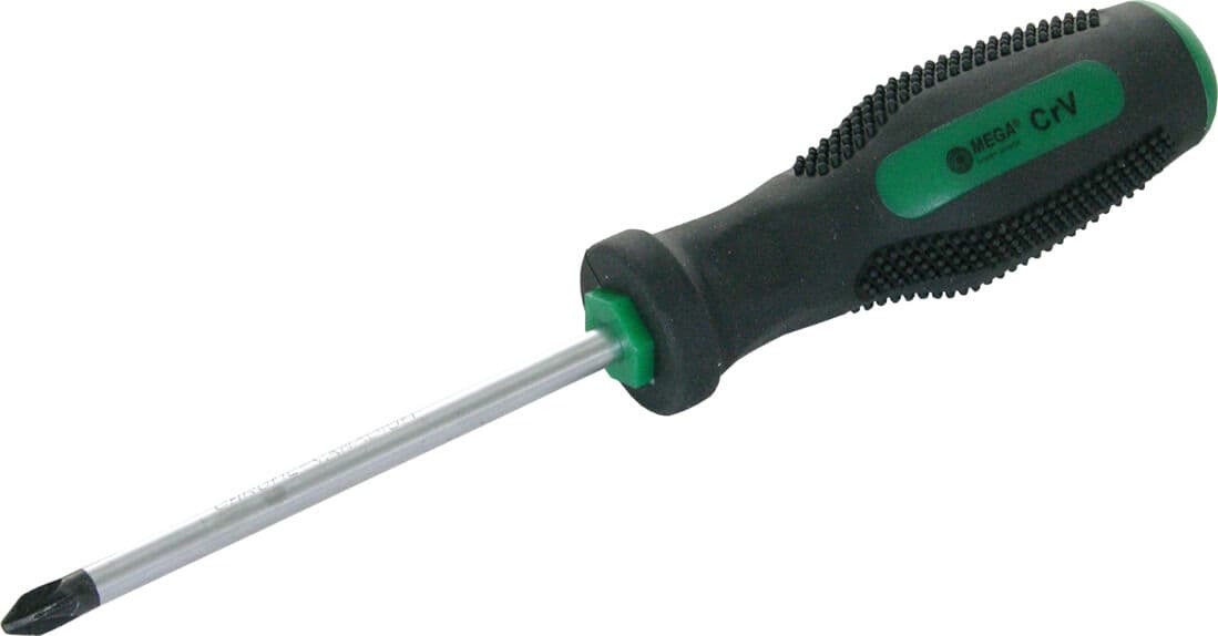 Izvijač Pozidriv Mega PZ1 x 75 mm, "ježek", CV (za obeš.