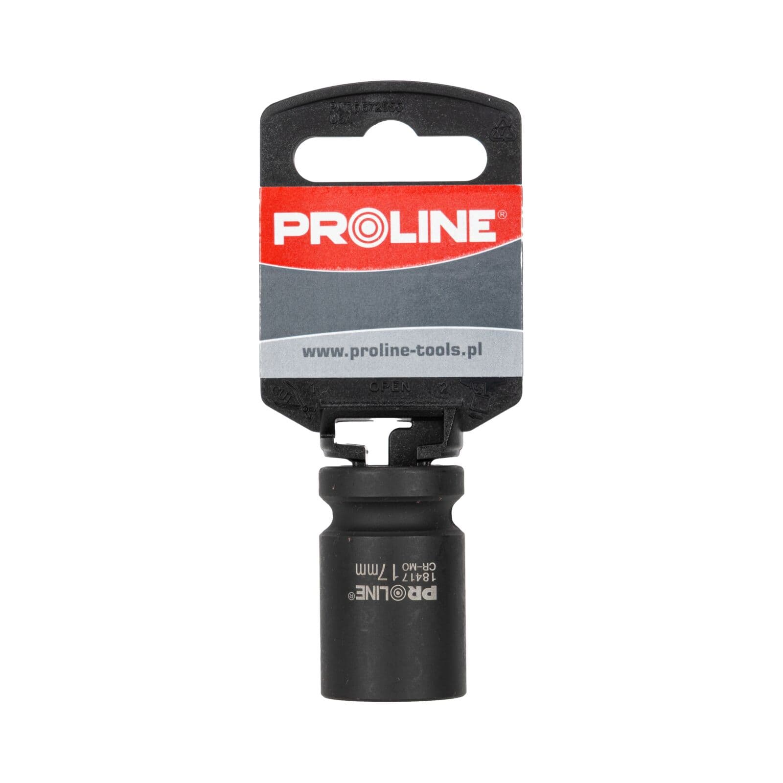Proline Udarna nasadka 6-kotna Cr-Mo 1/2" 17 mm