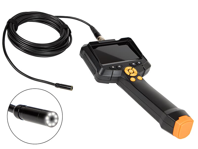 14-405# Endoskopska kamera z enim objektivom 8mm 5m lcd 4,3" v2
