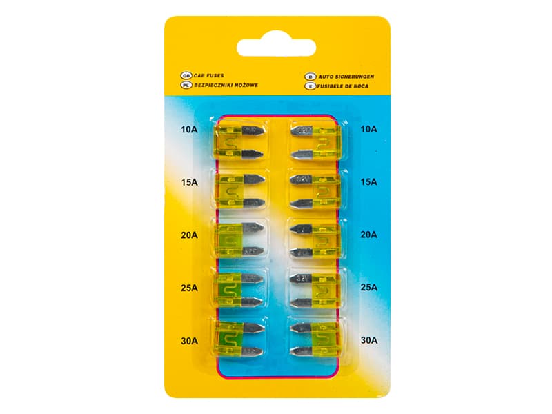 Blow Mini Avtomobilski Varovalka 20A – 10 kosov