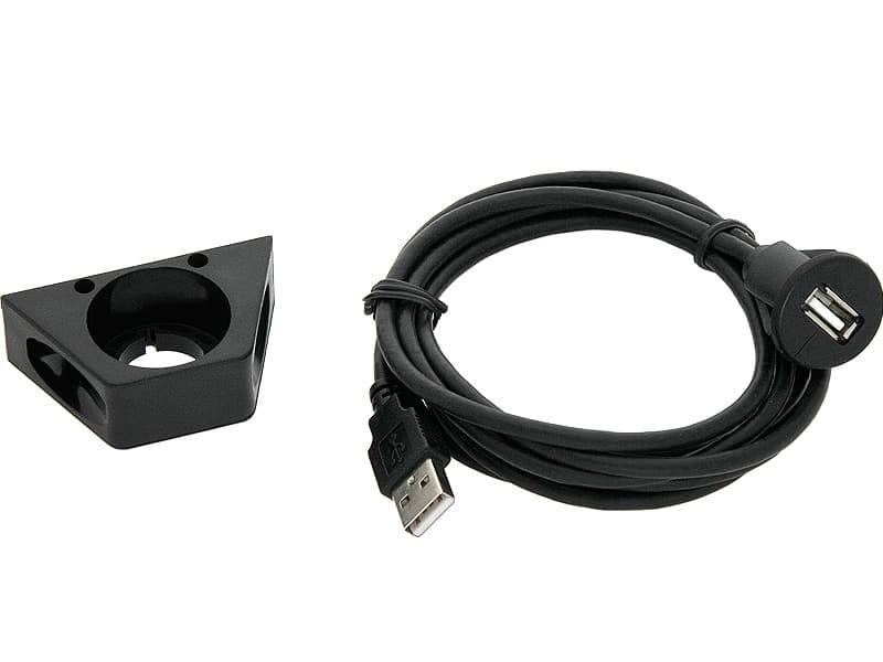 Avto montažni USB priključek Blow vtič-vtičnica 2m