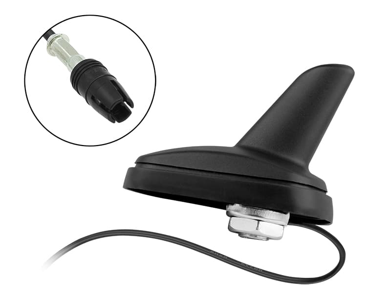 Avtomobilska antena Shark Fiat (RAW), 1m, AM/FM