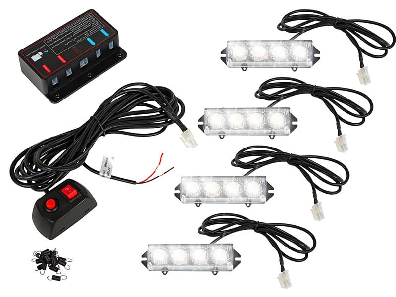 Opozorilne luči BLOW stroboskop LED 12V, oranžna