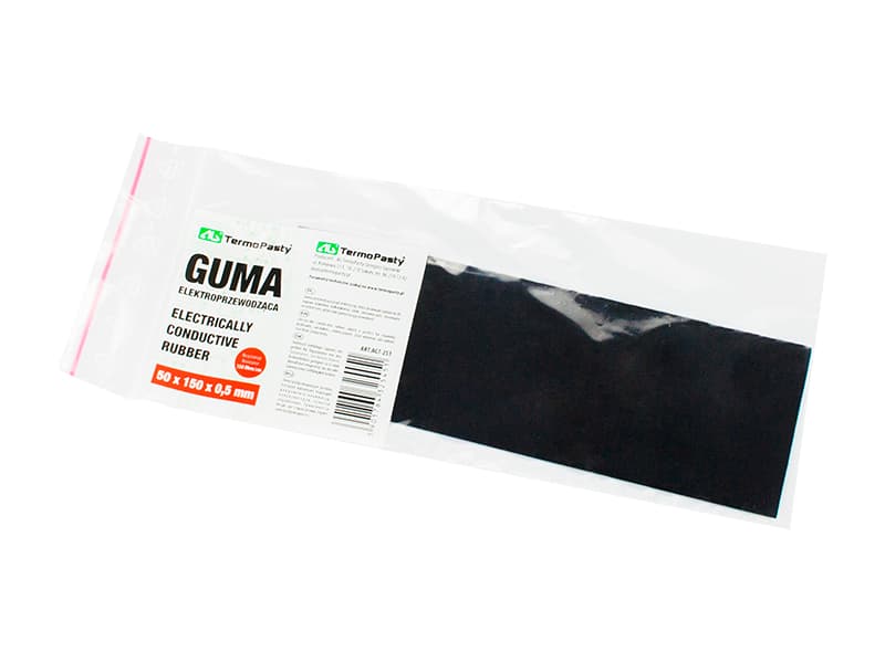 Elektro prevodna guma 50x150x0,5mm AG