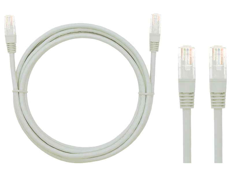 Patchcord UTP kabel, 2m, siv