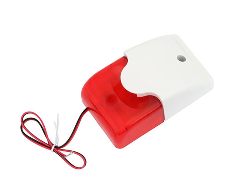 Alarmni signalizator Blow AS7015 (rdeč), optično-akustični