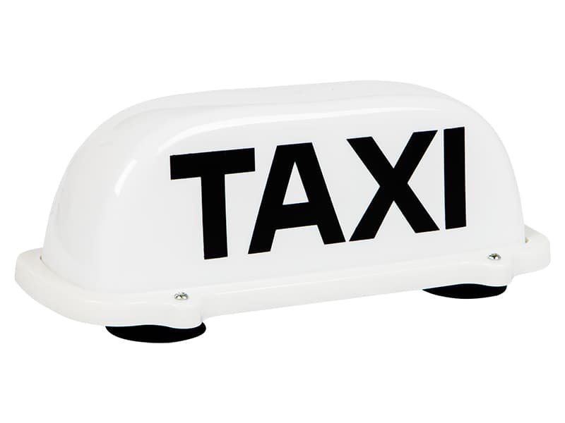 Znak (luč) taxi Blow LED, na prisesek, 12V