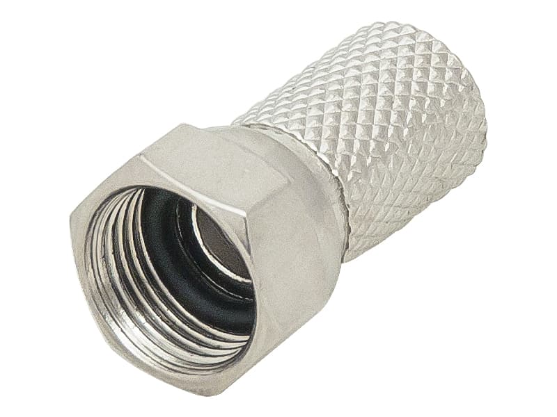 Blow SAT "F" vtič za RG6 (6,8mm), CU, 20mm