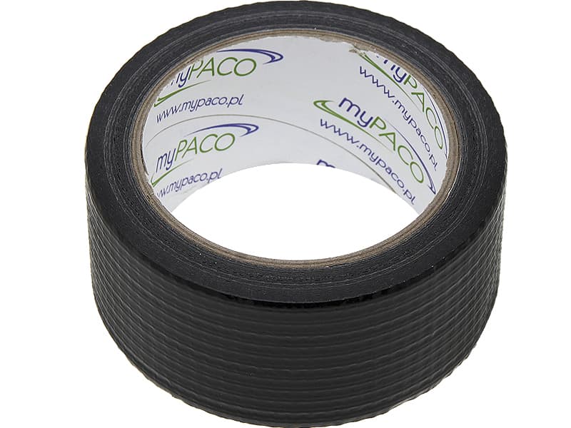 Blow MYPACO Duct črna lepilni trak 48/25m