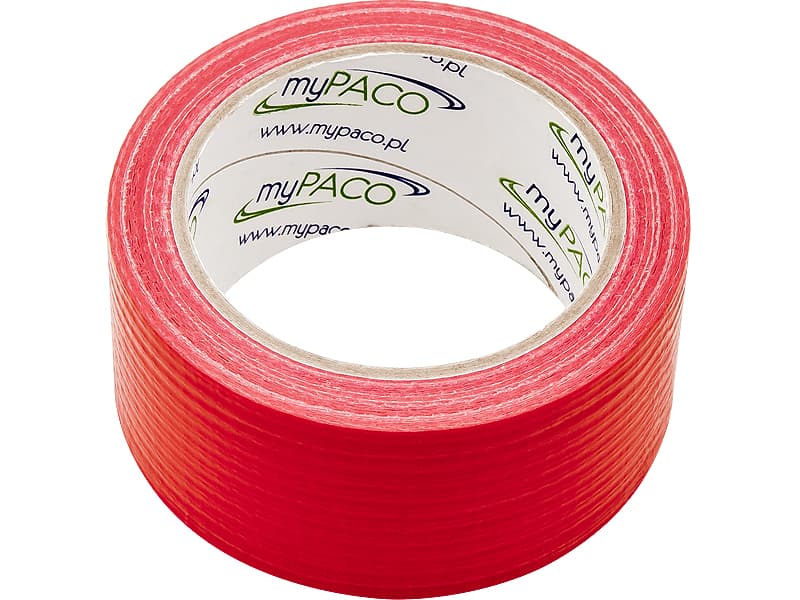 Rdeči lepilni trak Blow myPACO DUCT RED, 48/25m