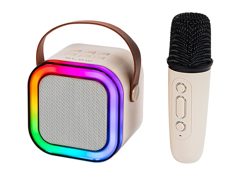 Bluetooth zvočnik s karaoke mikrofonom BLOW RGB
