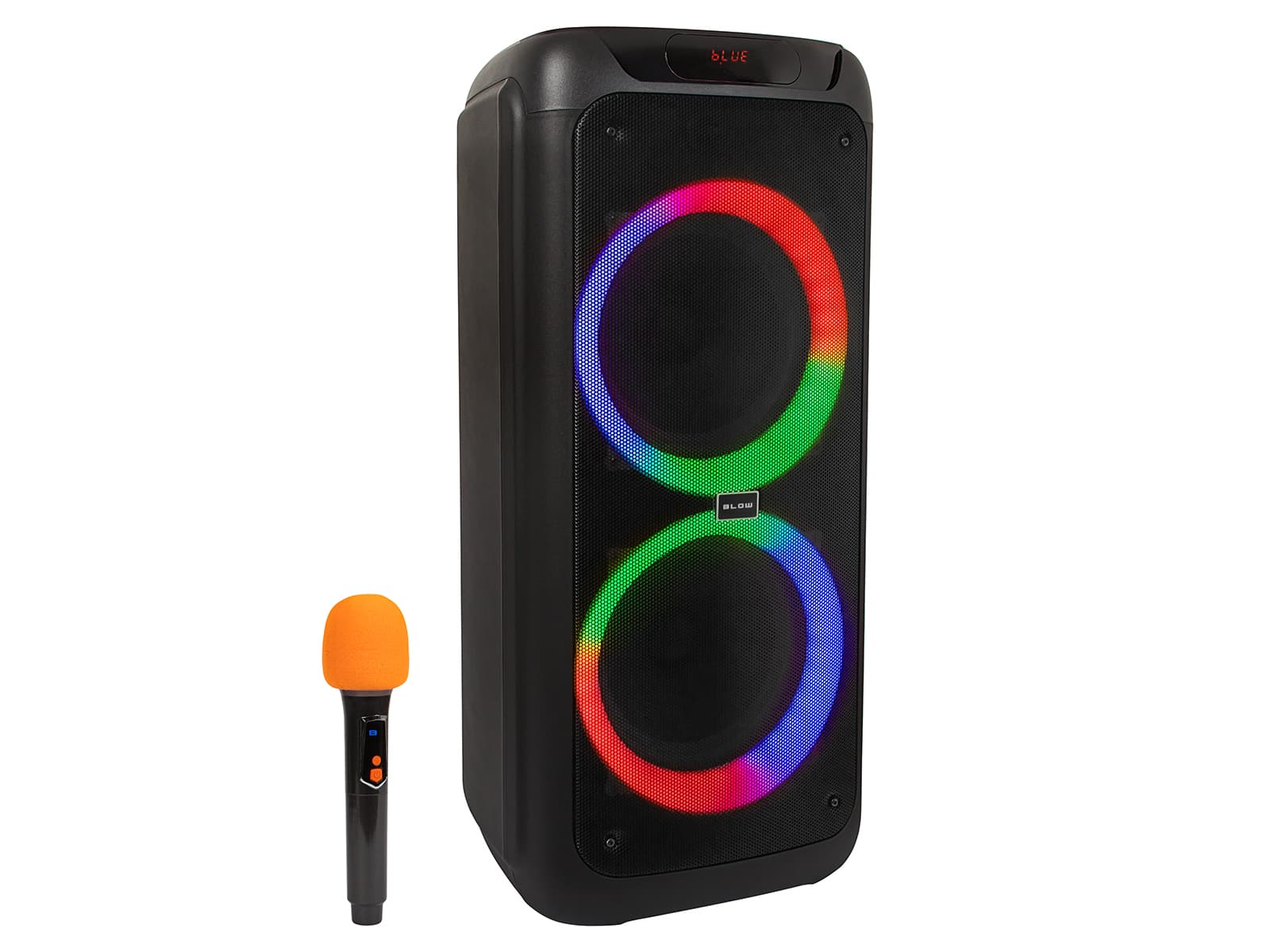 Blow Bluetooth zvočnik Infinity 8", karaoke, LED lučke, 280W